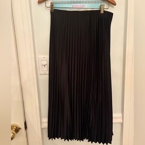 Jcrew Black Midi Skirt